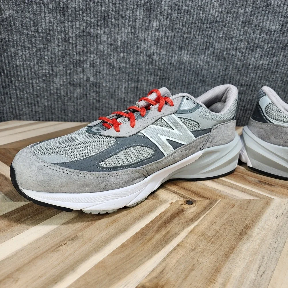 New Balance 990v6 Made in USA M990GL6 Men 13 2E Grey Shoes WIDE Running Athletic